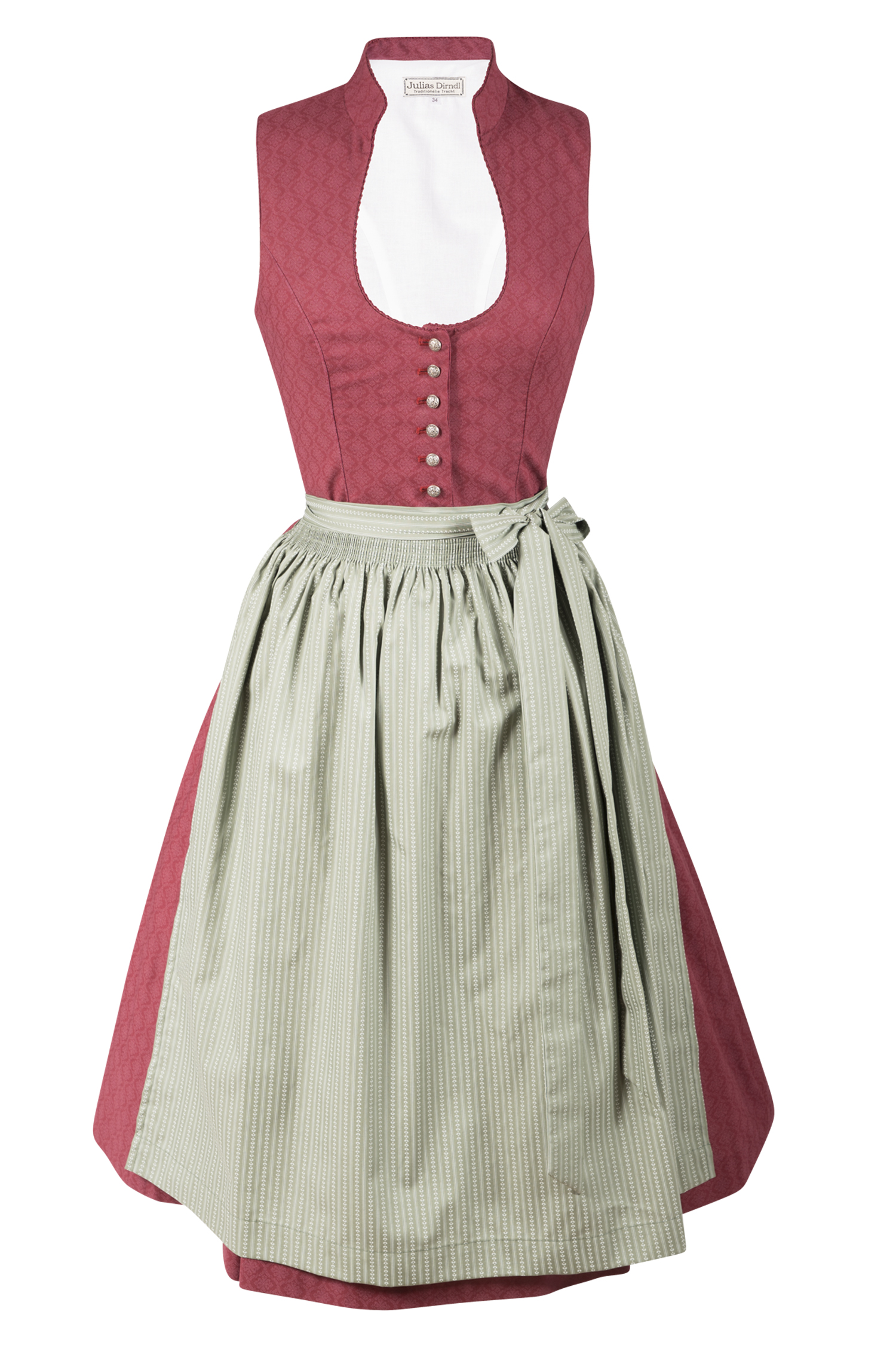 Dirndl Leila von Julias Dirndl in Rot