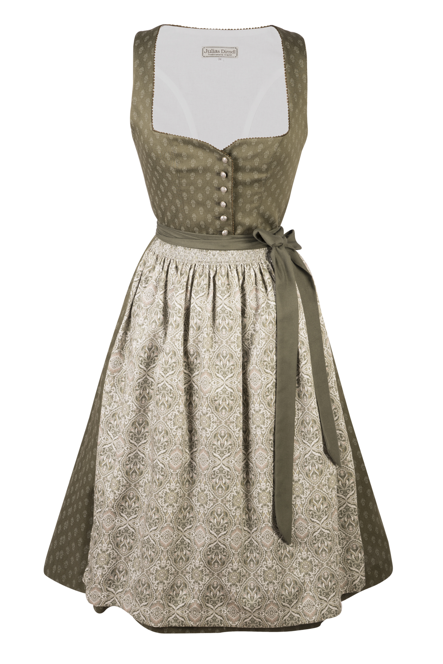 Dirndl Verena von Julias Dirndl in Moosgrün