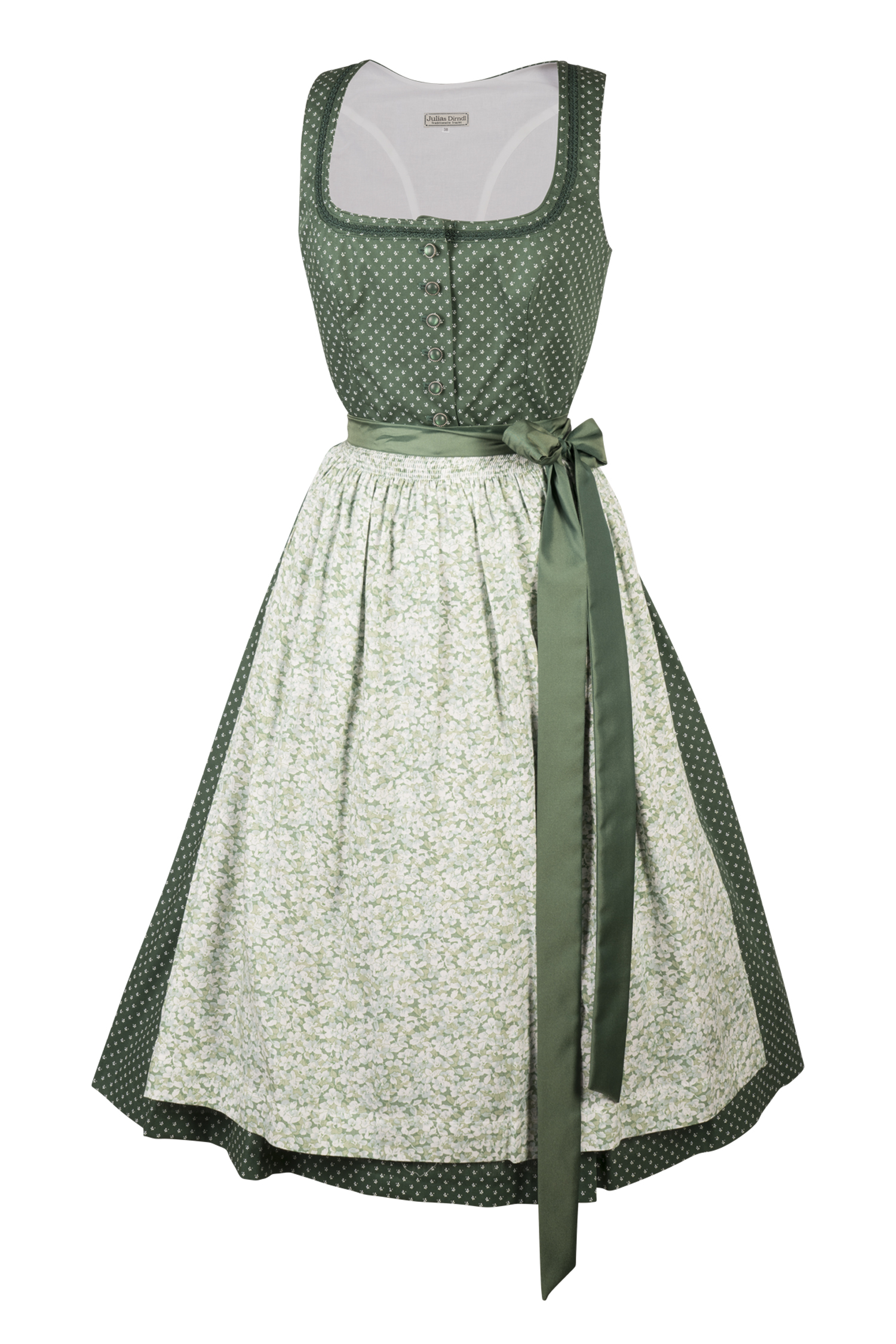 Dirndl Claudia von Julias Dirndl in Grün